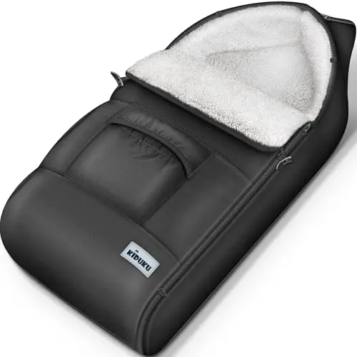 kiduku winterfußsack für kinderwagen