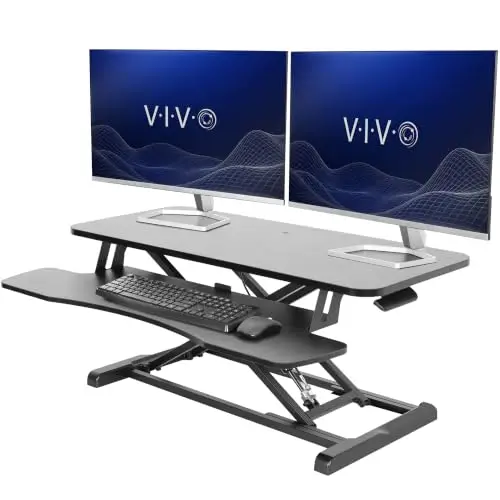 vivo desk-v036kb sitz-steharbeitsplatz