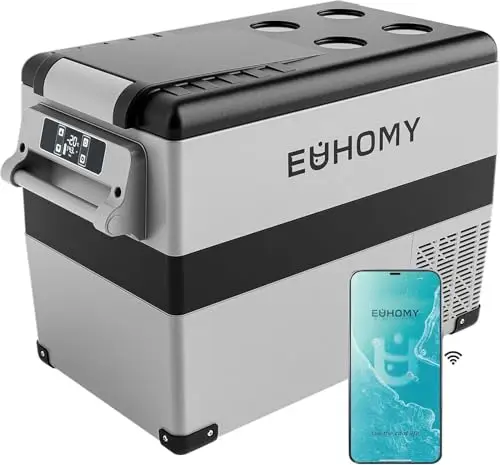 euhomy 40l kompressor kühlbox app