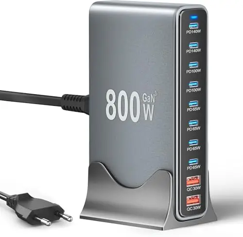 COZOME YMX-800W USB-C Ladestation