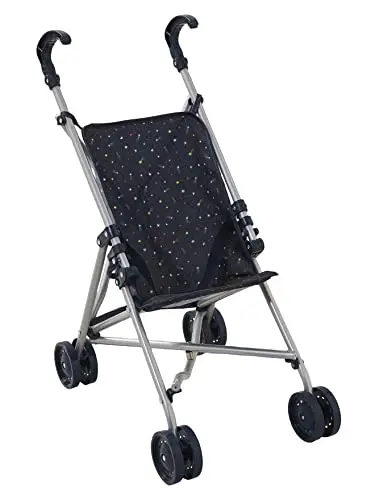 vertbaudet puppen-buggy blau one size