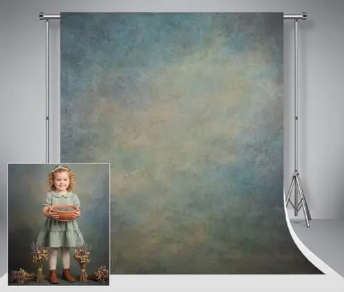 Kate Photostudios Abstrakter Hintergrund für Photostudios im Stil Alter Meister 1.5x2.2m Mikrofaser Foto Kulisse für Fotografie Verschwommene abstrakte antiken Hintergrund