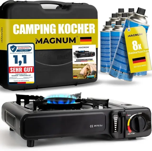 STAHLMANN Gaskocher Campingkocher