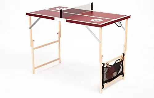 Mini Tischtennisplatte inkl Netz | Qualitätsprodukt Made in Austria | Tischtennistisch | Ping Pong | klappbar | leicht transportierbar | Indoor | Outdoor | Party | Kinder | Erwachsene