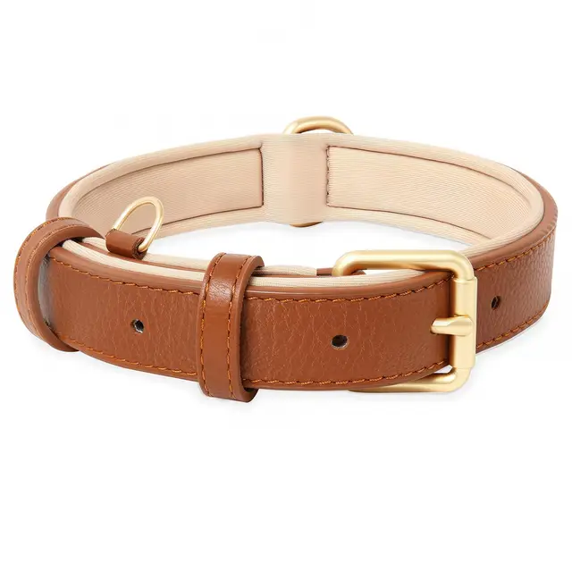 heele leder hundehalsband