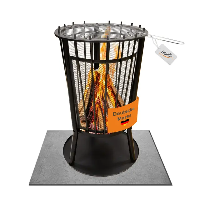 NATIV NA270 Feuerkorb mit Grillgitter