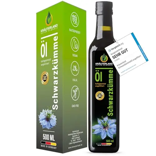 Kräuterland Schwarzkümmelöl 500ml