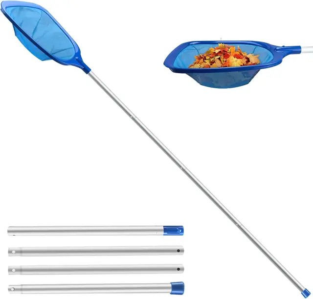jsdoin pool kescher teleskop 161cm