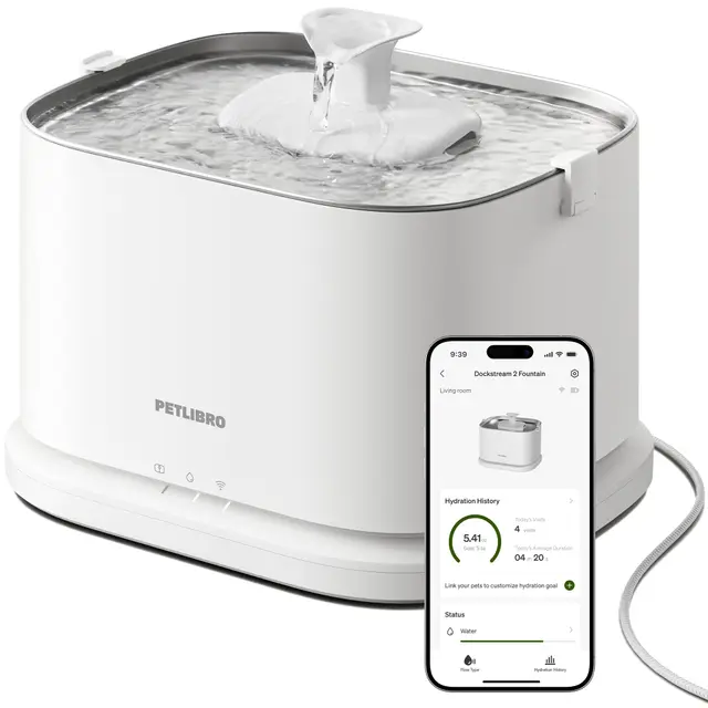 petlibro dockstream 2 smarter brunnen