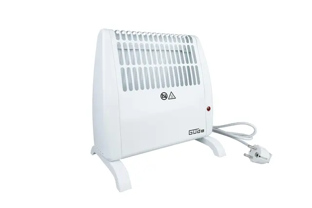 Güde Frostwächter GFW 520 (450-520 W Heizleistung, 10 m³ max. Raumheizvermögen, stufenlos regulierbarer Thermostat, Frostschutzfunktion, Überhitzungsschutz, große Standfüße, lautlose Konvektionswärme)