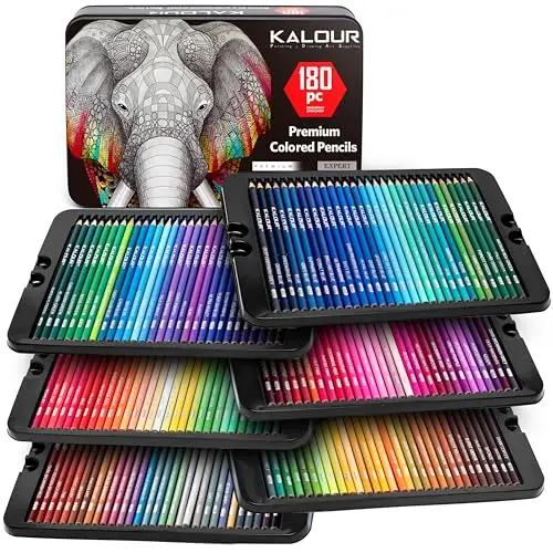 KALOUR 180 Buntstift-Set
