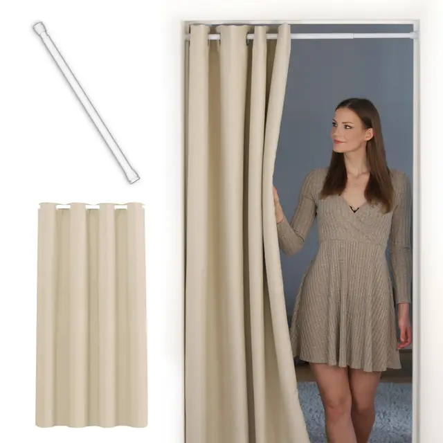 tinycurtains thermo türvorhang mit