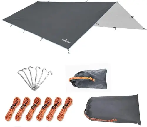 unigear tarp 3x3 wasserdicht