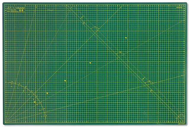 elan schneidematte a1 grün 5-lagig