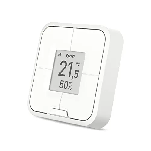 FRITZ!Smart Control 440 | portabler DECT-Taster für Smart-Home | Vier frei belegbare Tasten & E-Paper-Display | Licht, Heizung & mehr steuern | mit FRITZ!Box kompatibel, Keine Bridge notwendig
