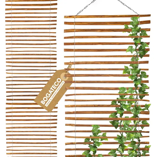 bogateco rankgitter haselnuss 100x200 cm