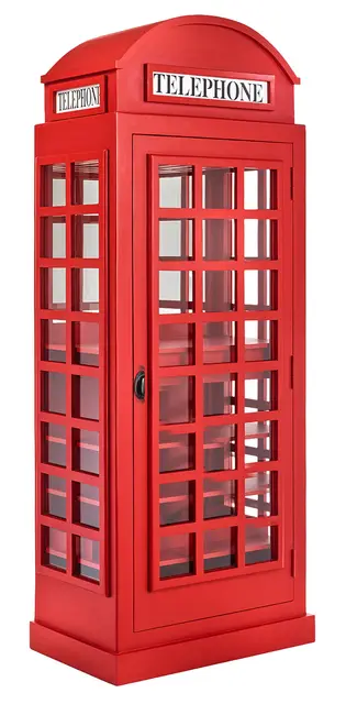kobolo call barschrank 200cm rot