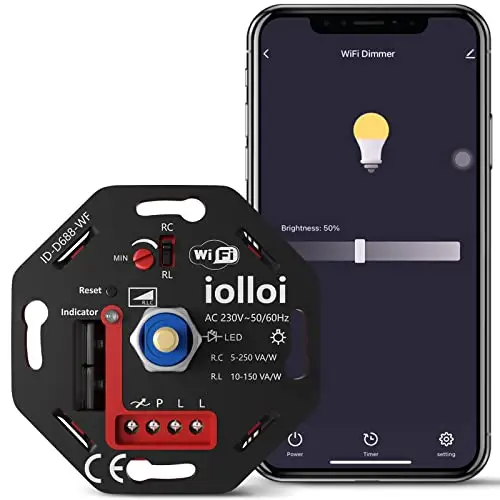 iolloi universal wifi dimmer 200w