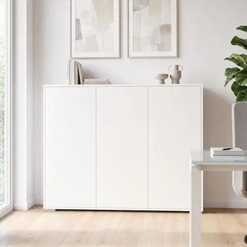 inno furn highboard elena m2 weiß matt