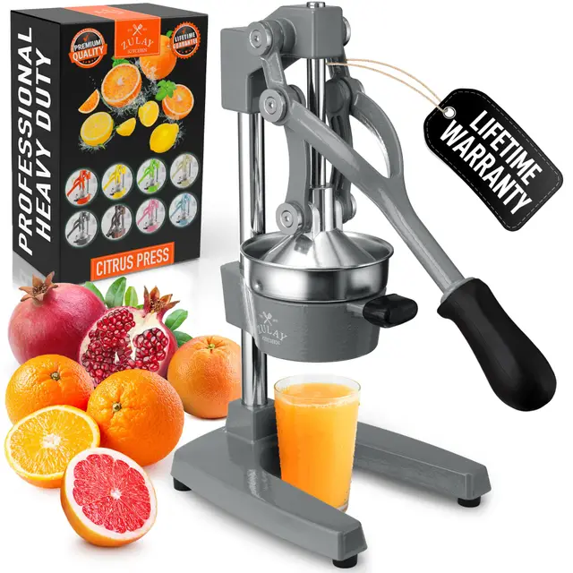 zulay kitchen gusseisen saftpresse