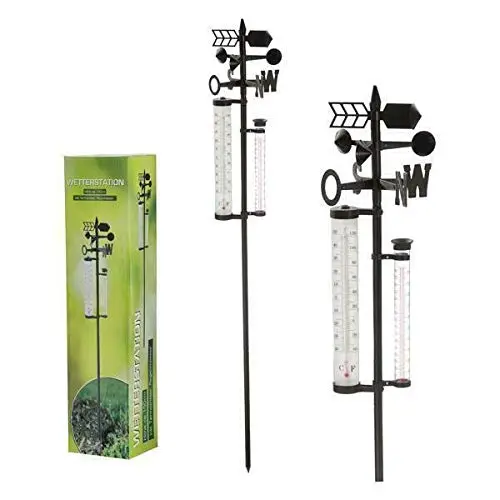 Posten Anker Wetterstation mit Regenmesser