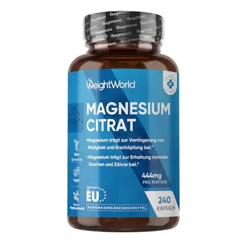 WeightWorld Magnesiumcitrat Kapseln