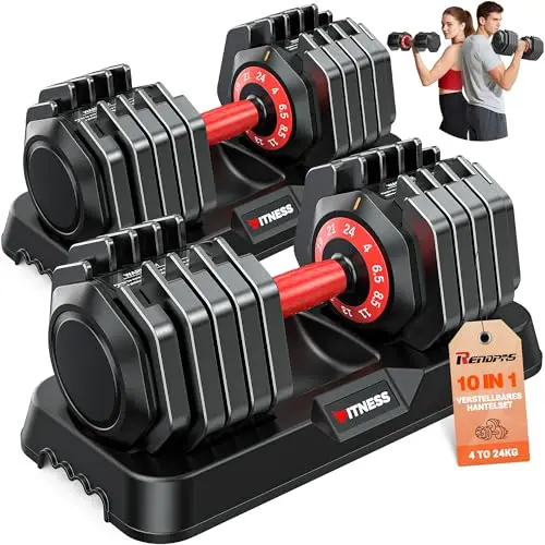 Rendpas Verstellbare Hanteln Set