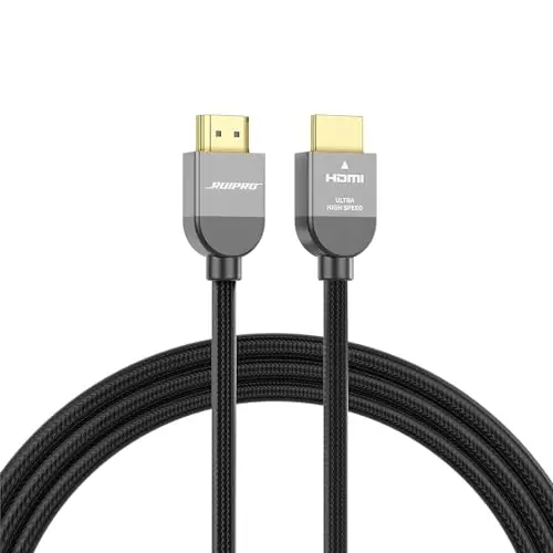 RUIPRO HDMI-2.1-Kabel 3 m 8K@60Hz 4K@120Hz 48 Gbps