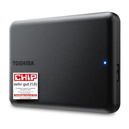 Toshiba Canvio Partner 1TB Portable Festplatte