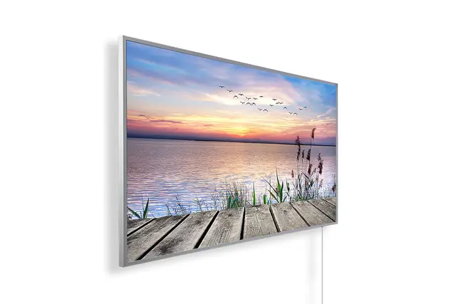 Könighaus 800W Infrarotheizung P-Serie Wandmontage 42 Steg