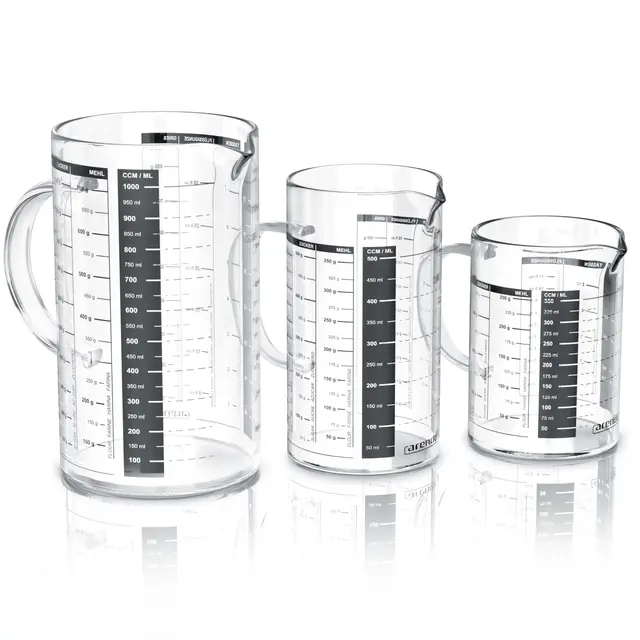 arendo glasbehälter set borosilikatglas