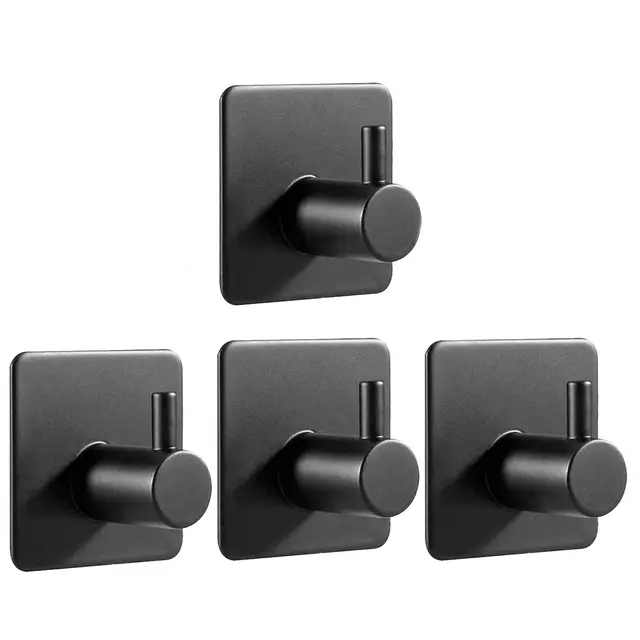 feligio klebehaken 4er set edelstahl