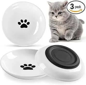 auauraintt 3er keramiknapf katze