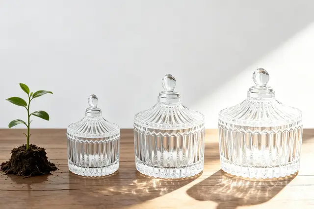 shunan 3er glasbehälter set mit