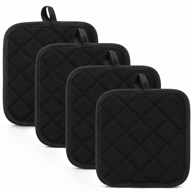 canquanswzx 4er set topflappen 18x18