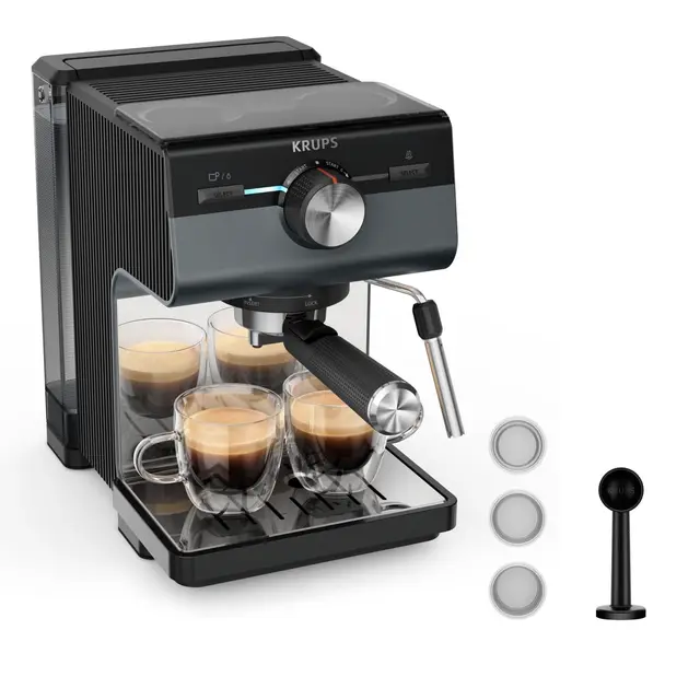 Krups Authentic+ Espresso-Siebträgermaschine