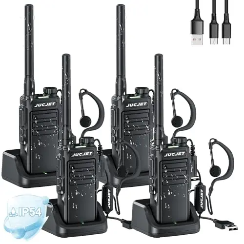jucjet ep31 walkie-talkie set 4 stück