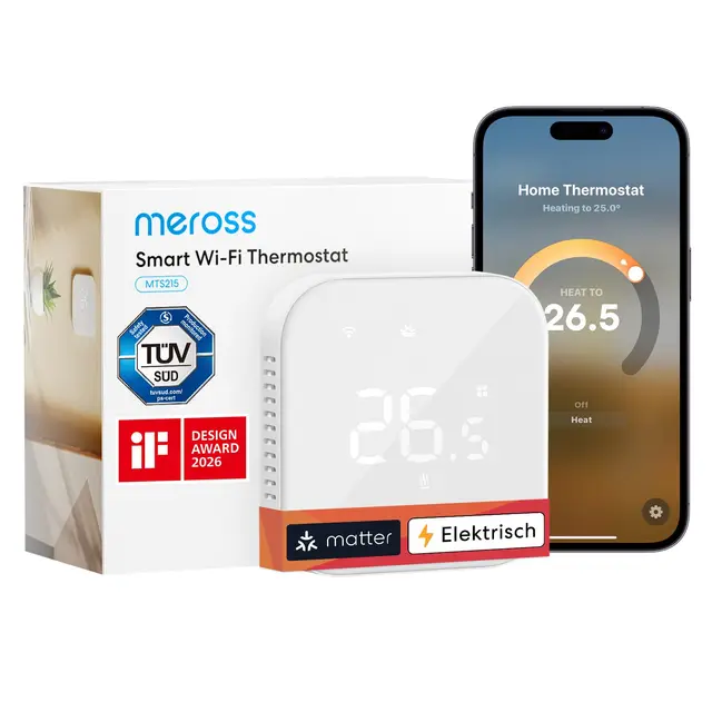 Meross WLAN Heizungsthermostat