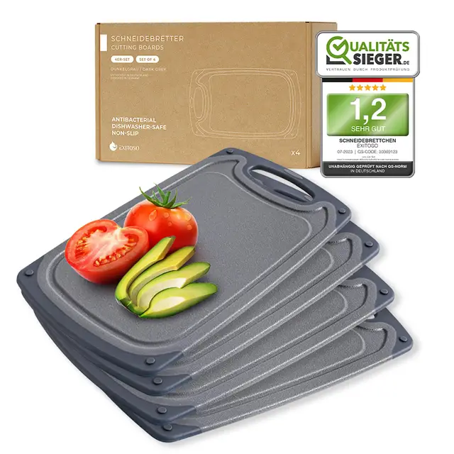exitoso 4er set frühstücksbrettchen