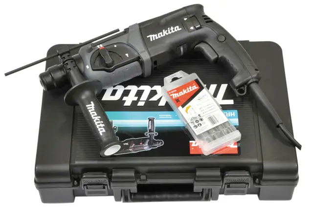 Makita HR2470BX40 Kombihammer SDS-Plus mit Bohrerset