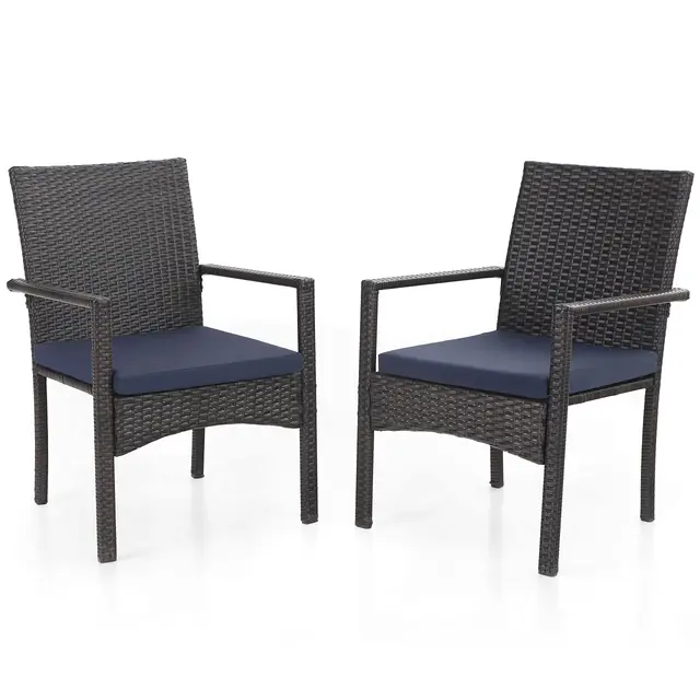 MFSTUDIO Rattan Gartenstuhl Set