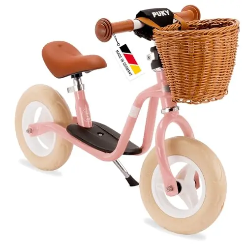 PUKY LR M Classic | sicheres und stylisches Laufrad | Lenker & Sattel höhenverstellbar | rutschfestes Trittbrett | für Kinder ab 2 Jahren