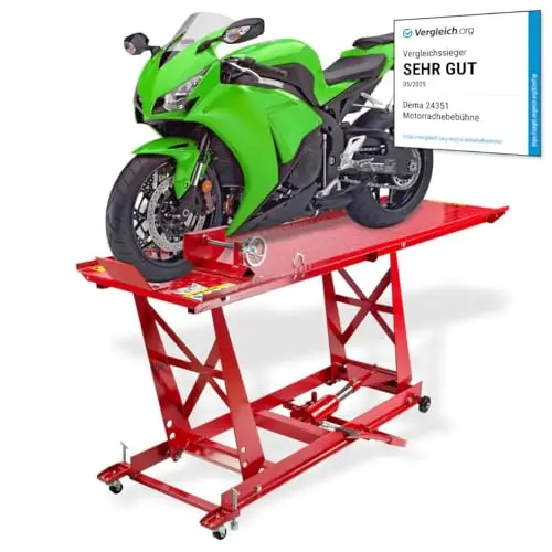 dema motorrad hebebühne hydraulisch