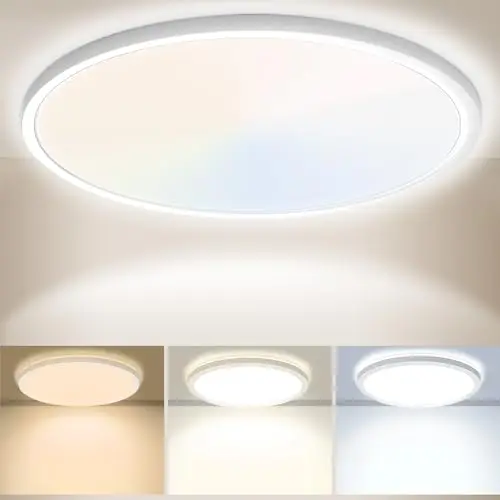yexati led deckenleuchte 24w rund flach