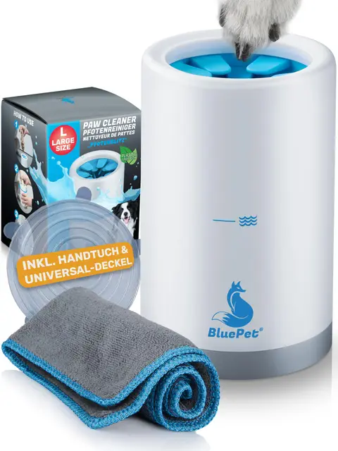 BluePet PfotenBlitz Pfotenreiniger Größe L