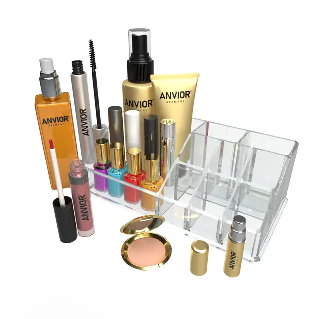 deluxa kosmetik organizer acryl 17,5 x