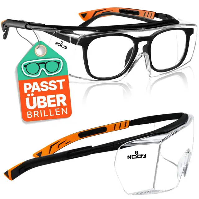 nocry sicherheits-überbrille kratzfest
