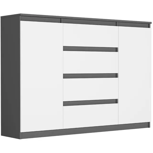 framire highboard r-140-s4 weiß