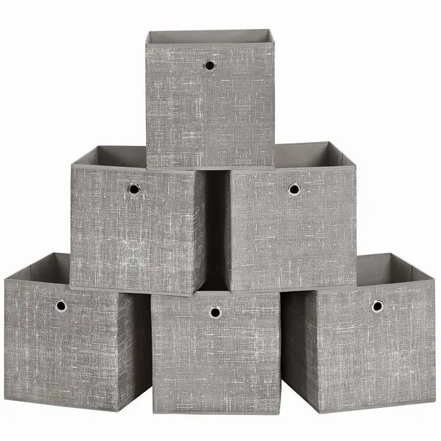 songomics aufbewahrungsbox faltbox 6er
