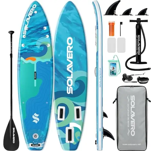 solavero stand up paddling board 335 cm